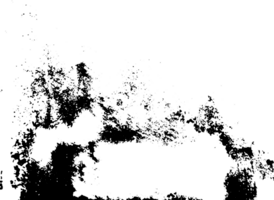Rustic grunge texture with grain and stains. Abstract noise background. PNG graphic illustration with transparent background.