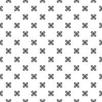 Black seamless abstract pattern. Overlay for background and backdrop. Ornamental design. PNG graphic illustration with transparent background.