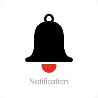 Notification and alert icon concept vector