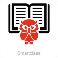 Smart Class and smart icon concept vector