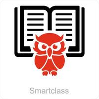 Smart Class and smart icon concept vector