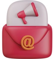 e-mail marketing icona illustrazione png