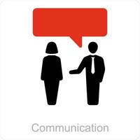 Communication and group icon concept vector