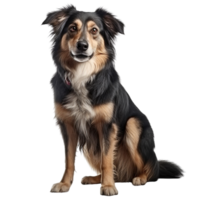 ai gegenereerd hond klem kunst png