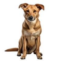 ai gegenereerd hond klem kunst png