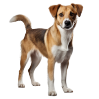 ai gegenereerd hond klem kunst png