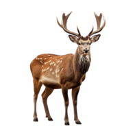 AI generated Deer clip art png