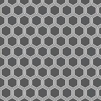 resumen costureras negro y ceniza gris color hexágono polígono modelo Arte vector