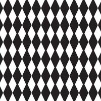 simple abstract black color daimond shape rhombus pattern vector