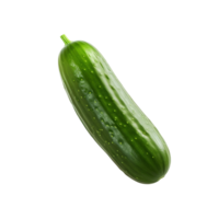 AI generated Cucumber clip art png