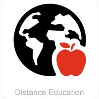 Global Learning and education icon concept vector