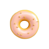 AI generated Donut clip art png