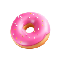 AI generated Donut clip art png