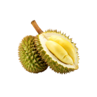 ai gerado durian fruta grampo arte png