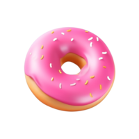 AI generated Donut clip art png