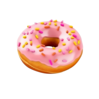 AI generated Donut clip art png