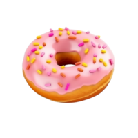 AI generated Donut clip art png