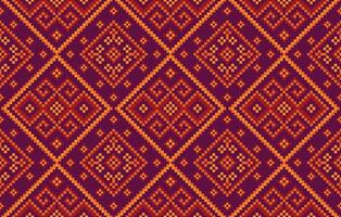 Geometric ethnic seamless pattern. vector
