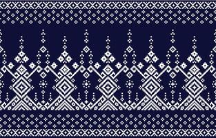 étnico modelo. geométrico motivo boho retro textil ikat vector gráfico diseño