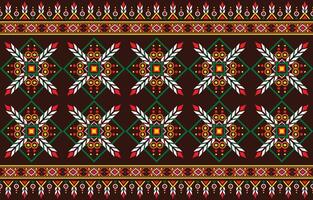 Ethnic pattern Geometric fabric patterns. Plaid pattern,Abstract,vector,illustration.Design for  Saree,Patola,Sari,Dupatta,Plaid,Ikat,texture,clothing,wrapping,decoration,carpet. vector