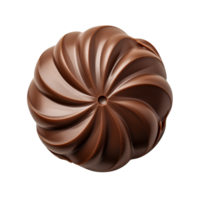 ai generato cioccolato caramella superiore Visualizza clip arte png