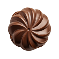 ai gegenereerd chocola snoep top visie klem kunst png