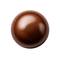 ai generado chocolate caramelo parte superior ver acortar Arte png