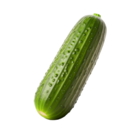 AI generated Cucumber clip art png