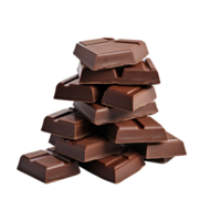 ai gegenereerd chocola klem kunst png