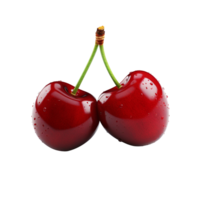 AI generated Cherry clip art png