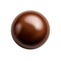 AI generated Chocolate candy top view clip art png