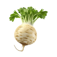 AI generated Celery root clip art png