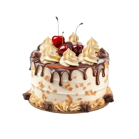 ai généré gâteau agrafe art png