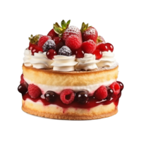 ai généré gâteau agrafe art png