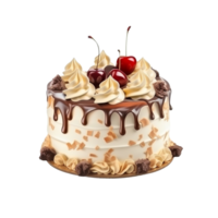 ai généré gâteau agrafe art png