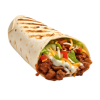 ai generato burrito clip arte png