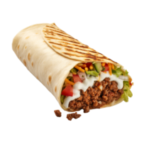 ai généré burrito agrafe art png