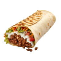 AI generated Burrito clip art png