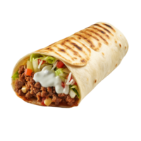 ai genererad burrito klämma konst png