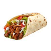 AI generated Burrito clip art png