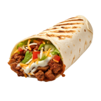 ai gegenereerd burrito klem kunst png