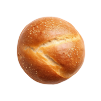 AI generated Bread bun clip art png