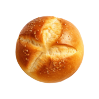 AI generated Bread bun clip art png