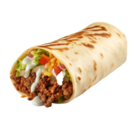 ai gegenereerd burrito klem kunst png