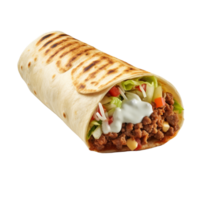 ai gegenereerd burrito klem kunst png