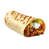 ai genererad burrito klämma konst png