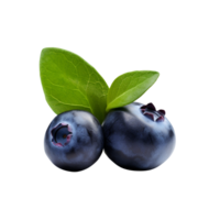 AI generated Blueberry clip art png