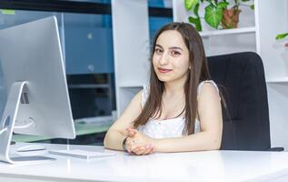 person working in office, person at the work photo