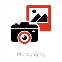 Photography and photo icon concept vector