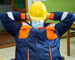 industrial worker at the work photo